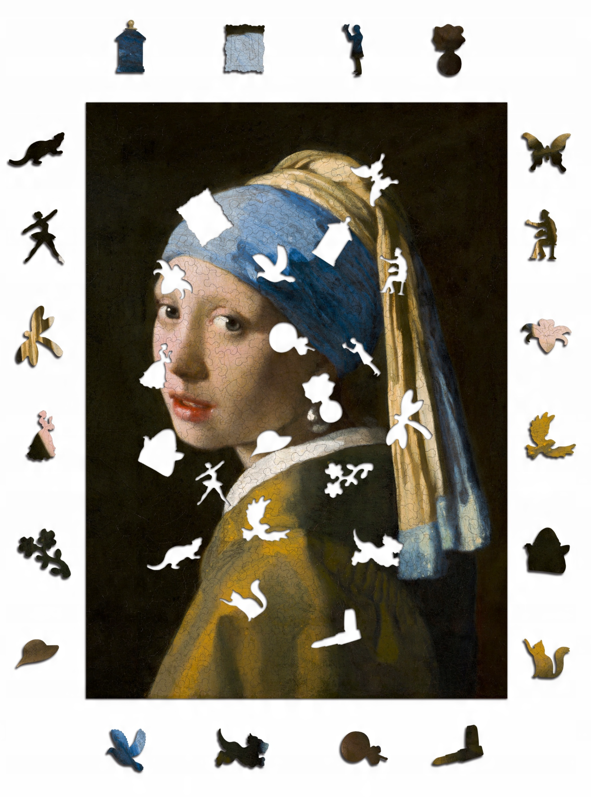 Arcydzieła w Twoich rękach: Odkryj świat drewnianych puzzli z motywem sztuki.